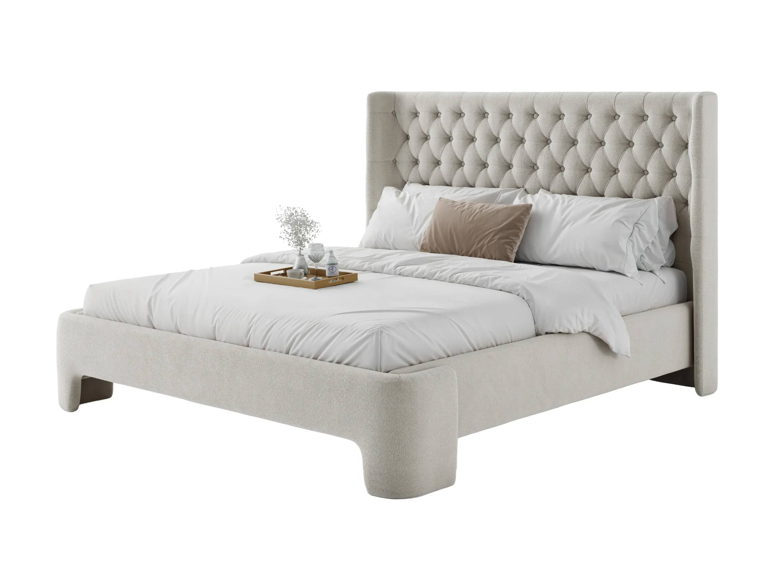 Cama Estofada Marrye