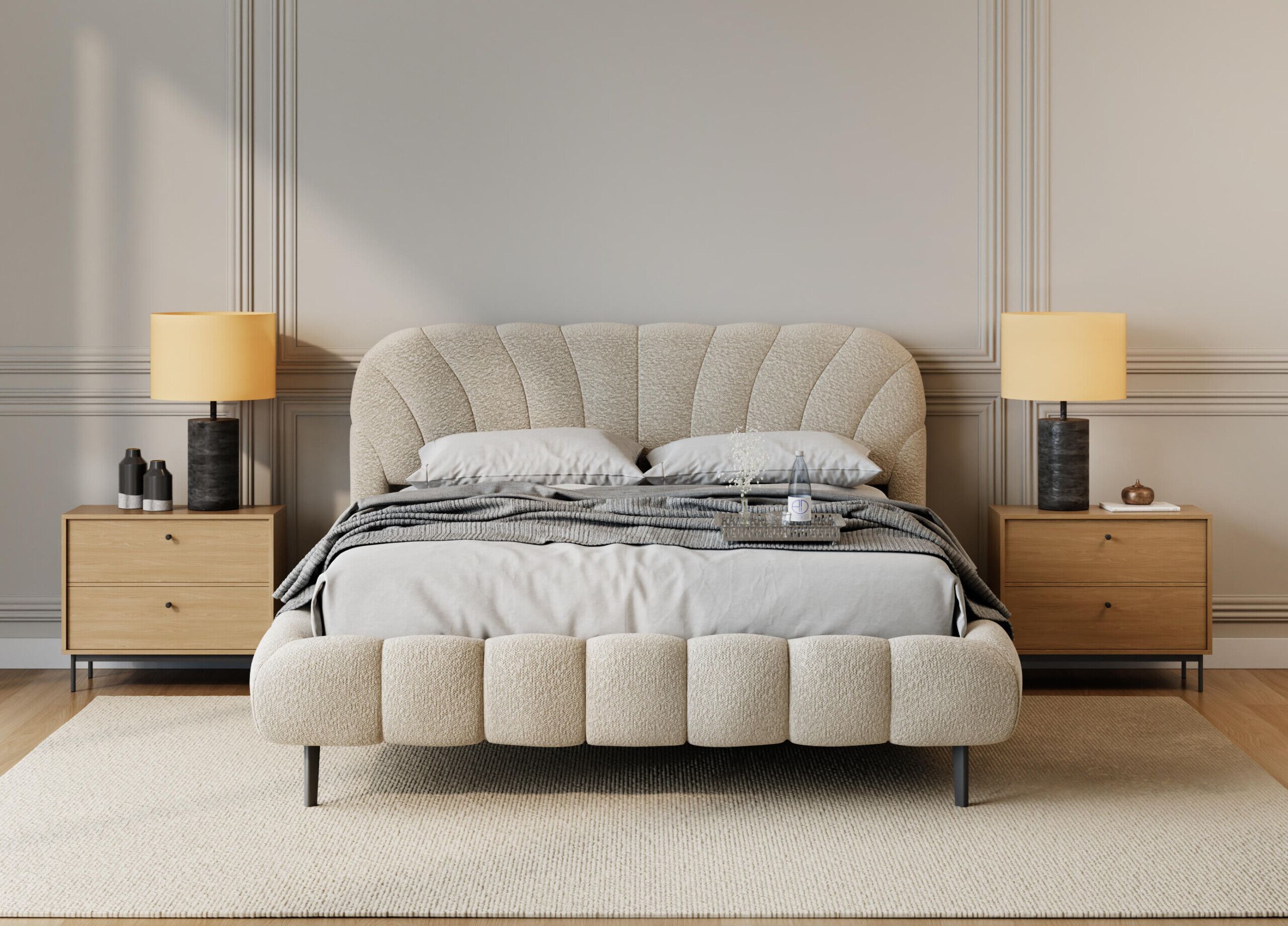 Cama Estofada Martina 02