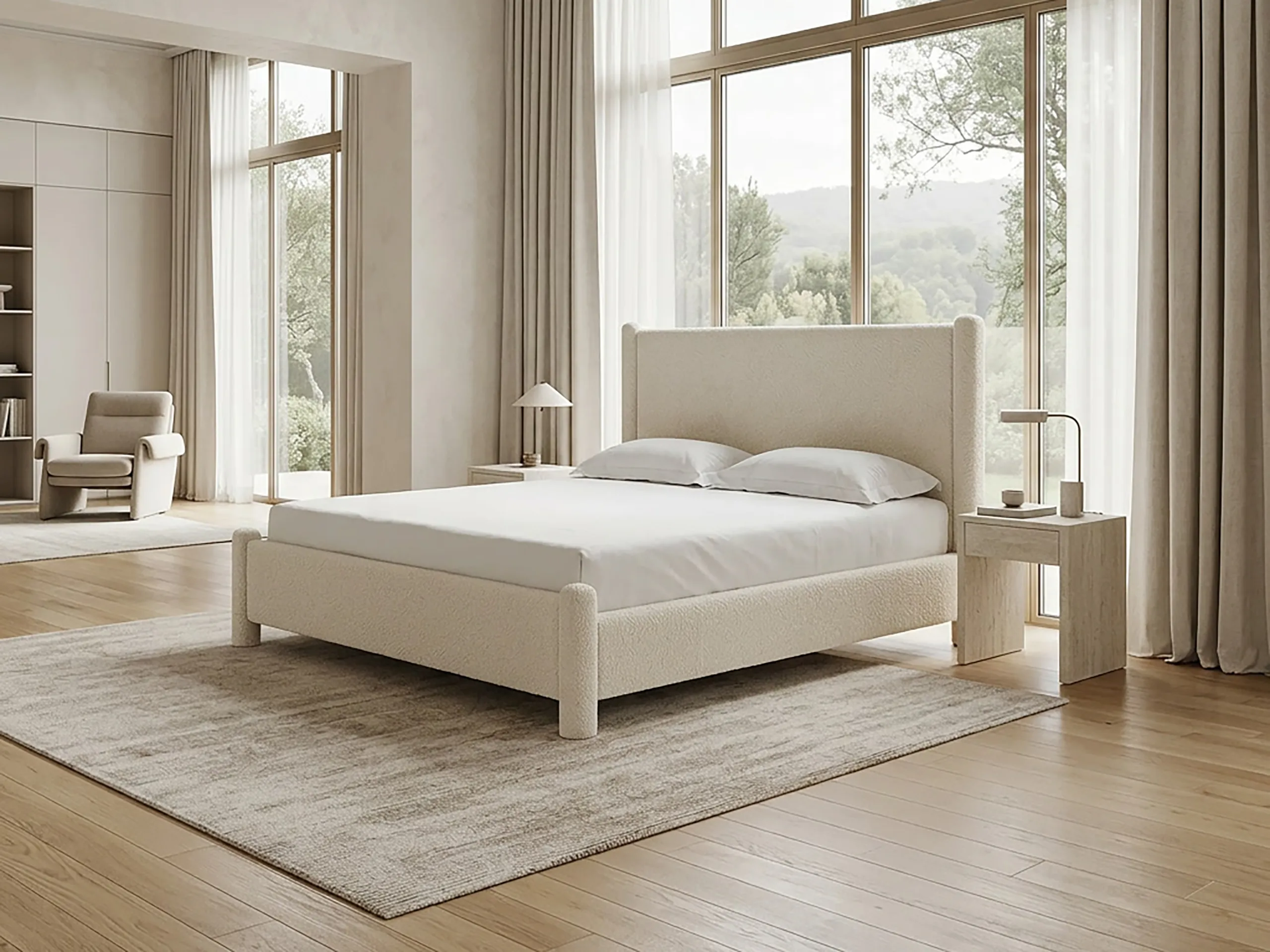 Cama Estofada Teddy - Image 2