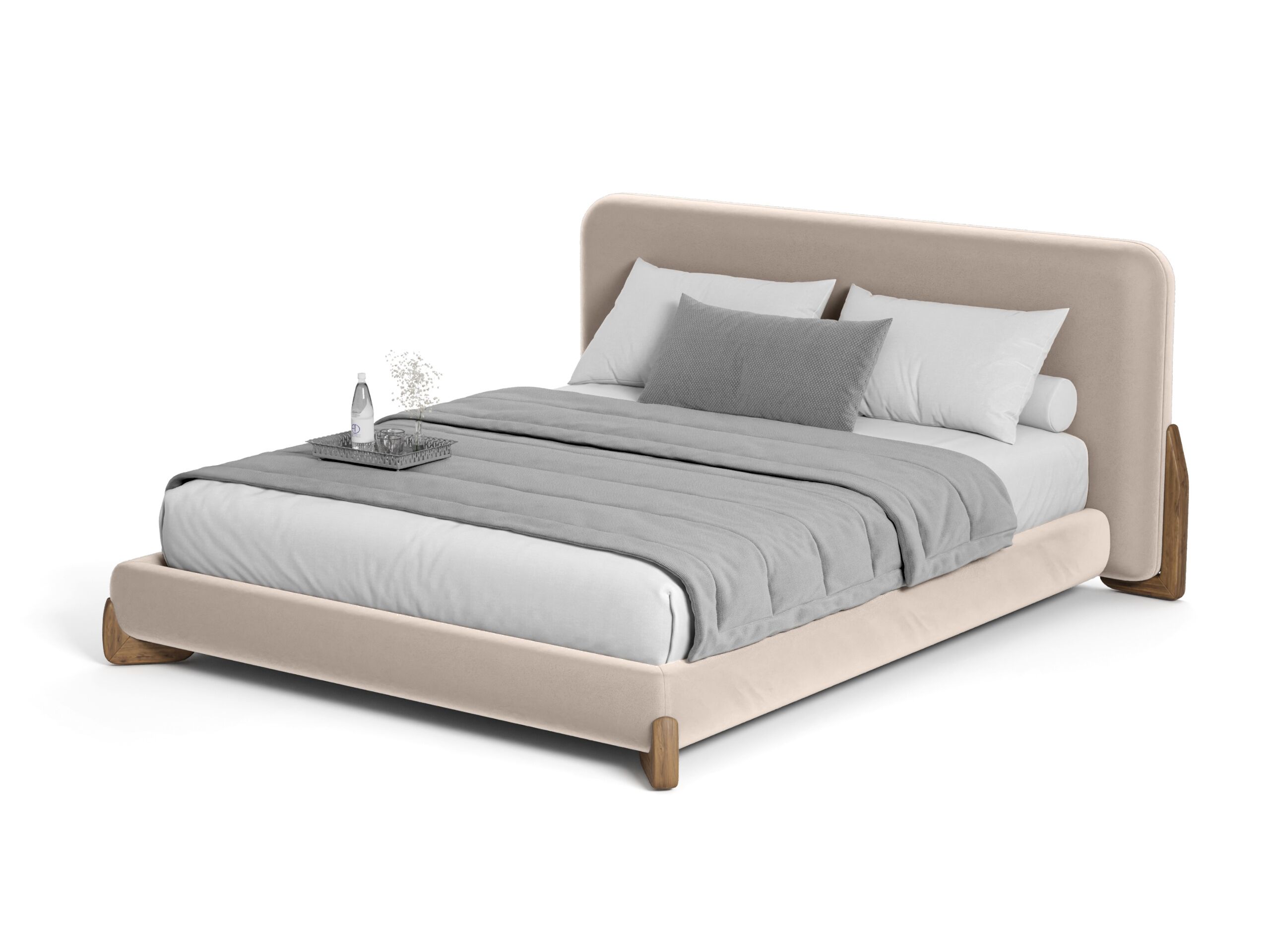 Cama Estofada London Coleção Europa